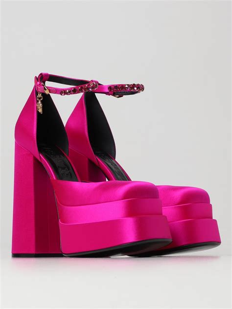 pink and white versace shoes|Versace shoes women pink.